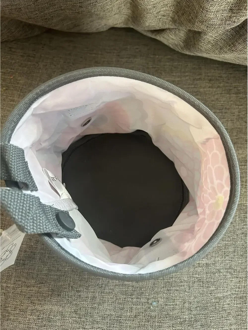 Thirty One Oh Snap Bin In Bubble Bloom Round Organization Caddy Floral New